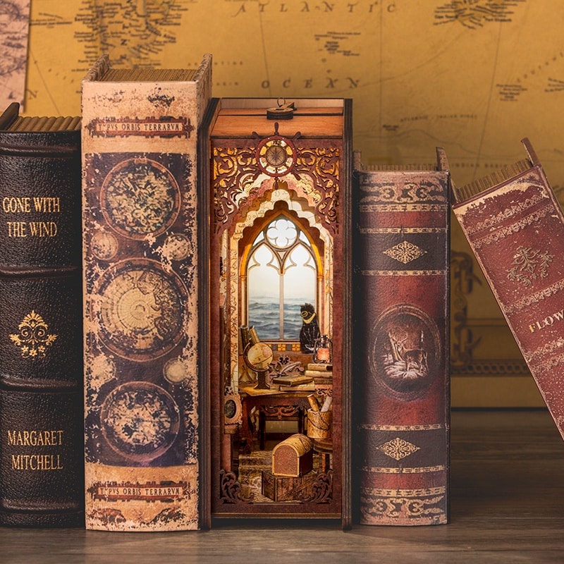 Le book nook, une idée de décoration pour vos bibliothèques - Les