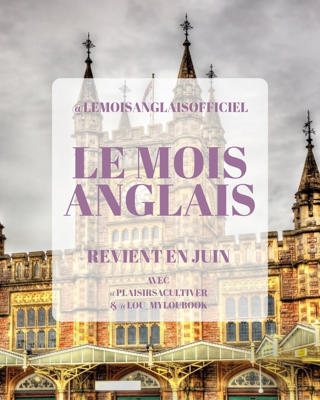 Le mois anglais 2026